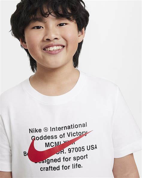 nike t-shirt jungen 164 weiß|Nike T.